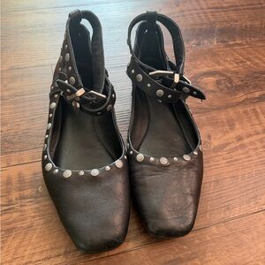 Free People Mystic Double Strap Mary Jane flats